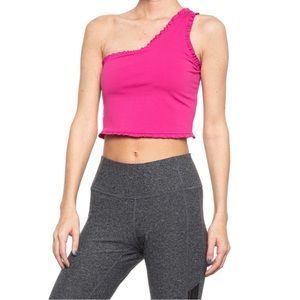 Vāsanā • NWT! Compression Yoga Sports Bra / Workout Top with Built-In Bra - XL